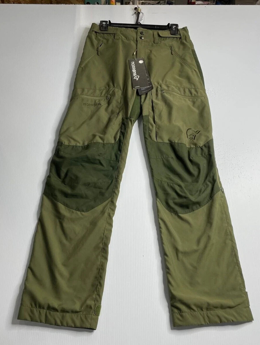 NORRONA Finnskogen Hybrid Pants Unisex Size XS Green NWT $200